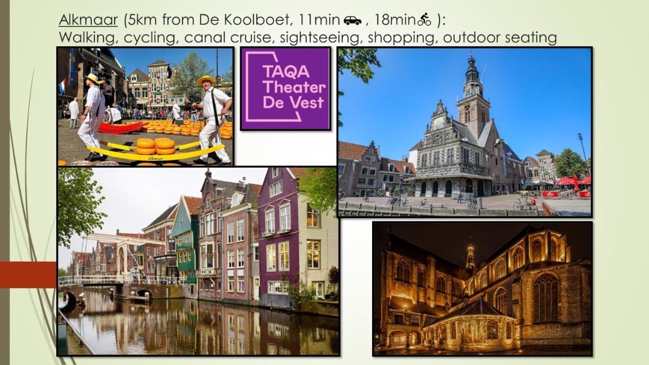 Vakantiewoning De Koolboet Koedijk Bagian luar foto